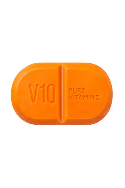 Some By Mi قالب التنظيف Some By Mı Pure Vıtamın C V10 - C Vitamini Içeren Cilt Temizleme Sabunu 106g