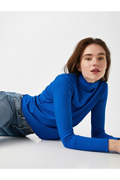 Koton Pullover - Blau - Regular Fit