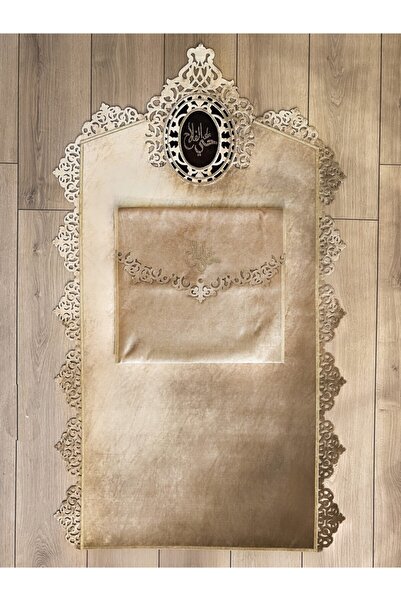 Creativehome Rüya Gold Seccade Ve Çantası, Takım, Çift Taraflı Kadife, El Yap...