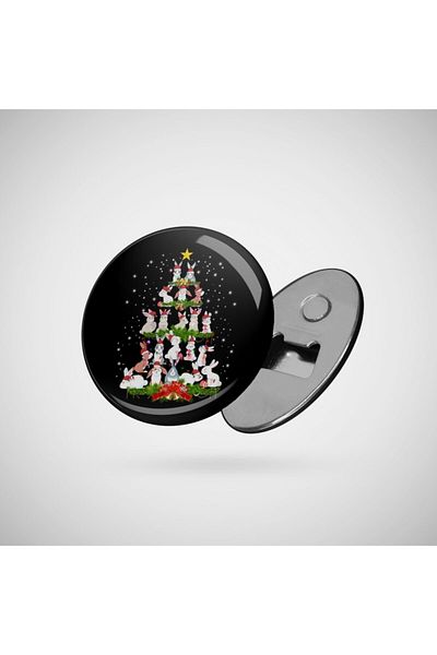 Fizello Коледна украса за елха от Котон де Тулеар, подарък за любителите на кучета, Коледа, Açacak