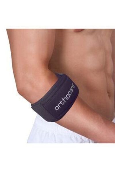 Orthocare شريط Epicondylitis موديل 3125 - شريط ذراع الكوع للرياضيين، لاعبي الجولف، لاعبي التنس