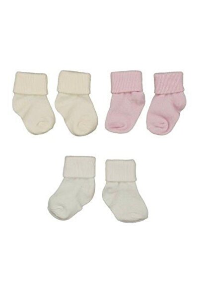 İDİL BABY Idilbaby Set of 3 Socks for Baby Girl