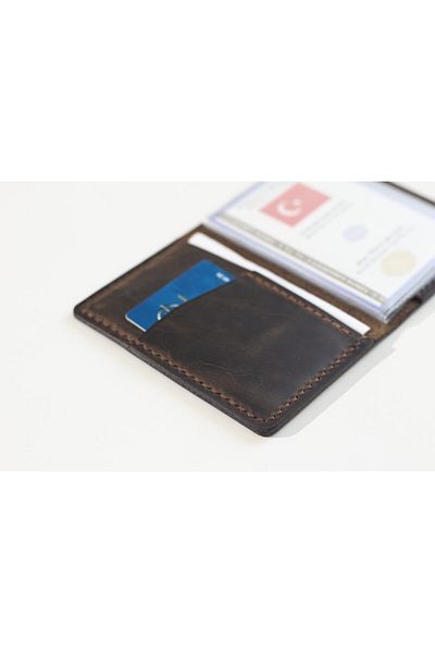 Hi Leather Genuine Leather Car License Case / Container
