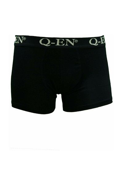Q-EN Ανδρικό Bamboo Boxer 500 Μαύρο