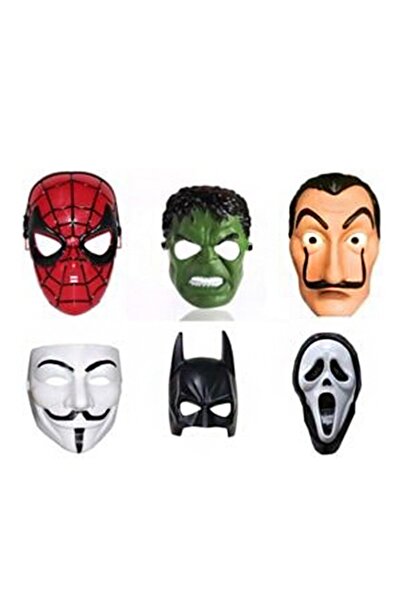 Ufuk Şaka Oyunları Merkezi 6 Adet Maske