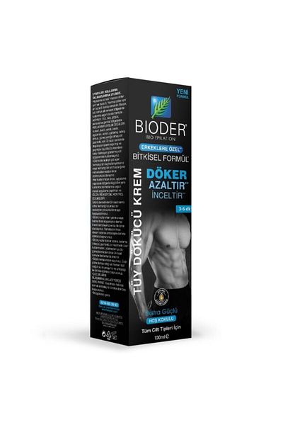 Bioder 100 ml Men's Cream Hair Remover