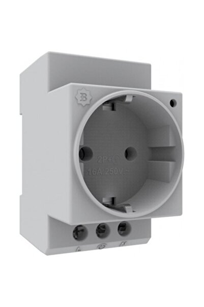 Bemis Br1-1402-2711 1x16a 2p+e 200 250v Ip20 مقبس السكك الحديدية البلاستيكي أ...