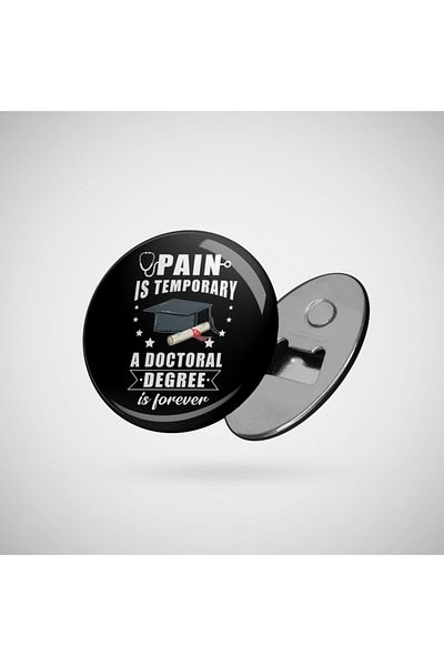 Fizello Phd Gift Tee Pain Is Temporary A Doctoral Degree هو مفتوح للأبد