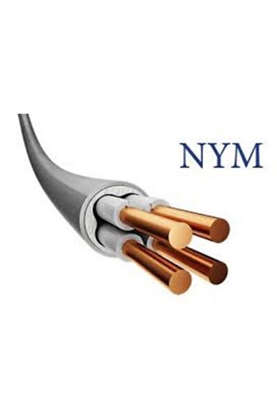 ÖZNUR Marka 10 Metre 5 X 6 Nym Antigron %100 Bakır Kablo