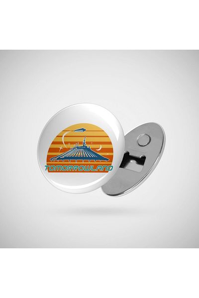 Fizello Tomorrowland / Space Mountain Винтидж дизайн от 70-те години Açacak