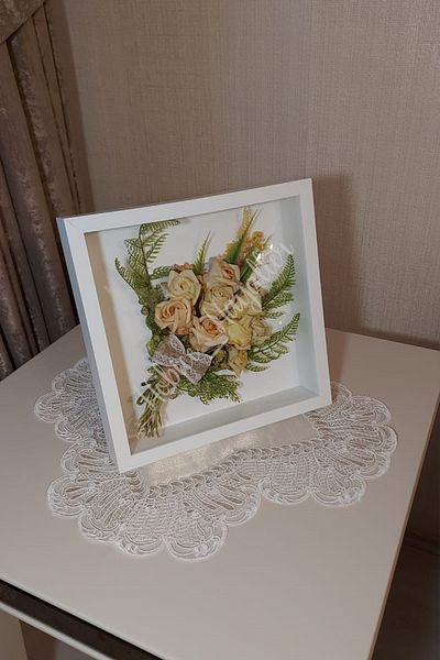 Verda Çerçeve 25x25 Cm Verda Gift Memory Frame - Personalizați-vă flori de zi specială!