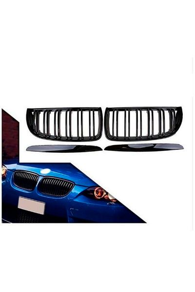 MM OTO Bmw E90 3 Series (2004-2008) Front Shutter Set Piona Black