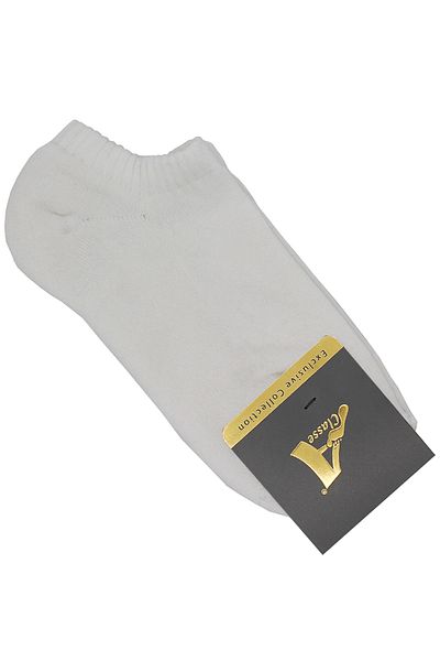 A CLASSE Pack of 4 Towel White Sports Booties Socks