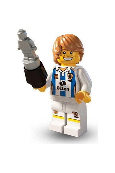 LEGO Minifigure - Series 4 - 8804 - Soccer Player