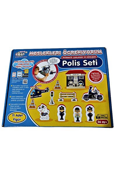 Akar Oyuncak Akar Jagu Canlanan Ve Konuşan Meslekleri Öğreniyorum Polis Seti