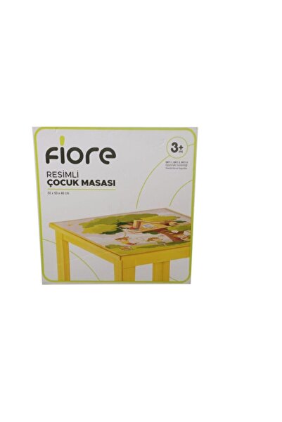 FISHER PRICE Resimli Çocuk Masası Sarı 3+ Yaş