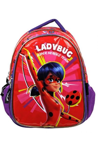 ÜMİT ÇANTA Miraculous Ladybug Super Heroes Printed Daily and School Backpack