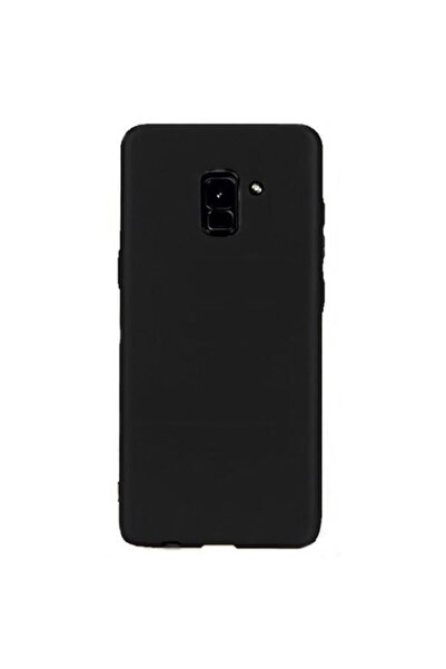 Miscase Samsung A8 Plus Kılıf Premier Silikon-siyah