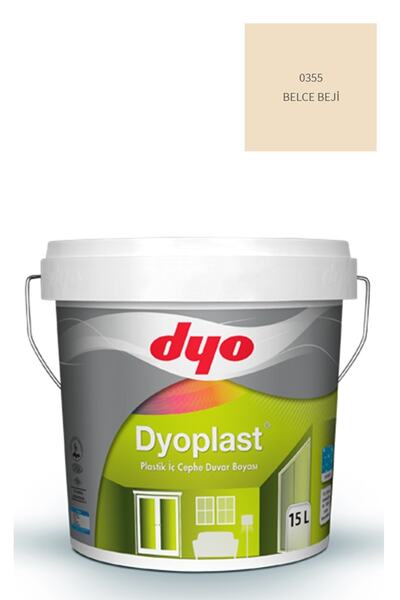 Dyo Plast Plastik Iç Cephe Duvar Boyası 0355 Belce Beji 15 Lt