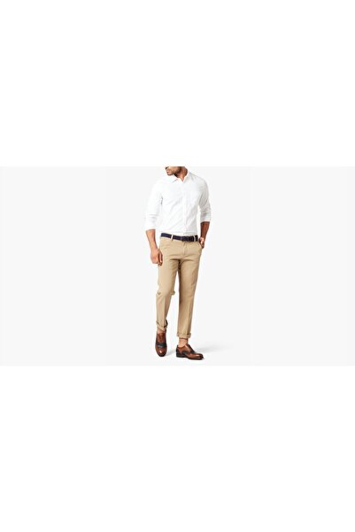 Dockers Smart 360 Flex Bej Workday Slim Fit Pantolon