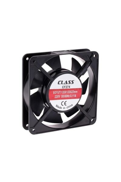 Class Cf-274 120x120x25 Ac 220 Volt 2 Pin 50/60 Hz 0.11a Fan