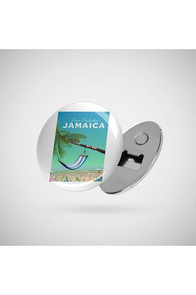 Fizello Jamaica Travel Poster Opener