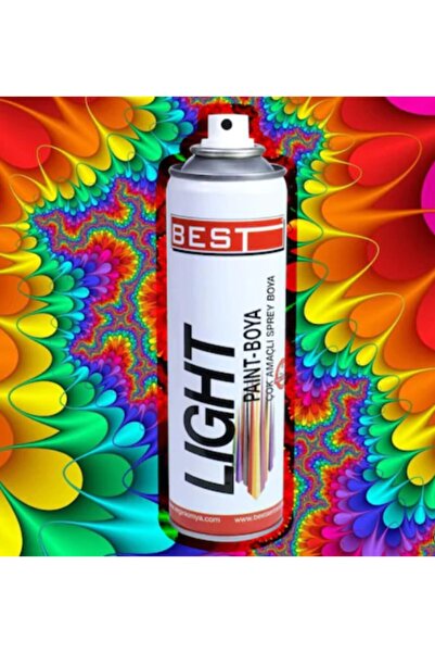 Best Light Beyaz Akrilik Takviyeli Sprey Boya 250 Ml