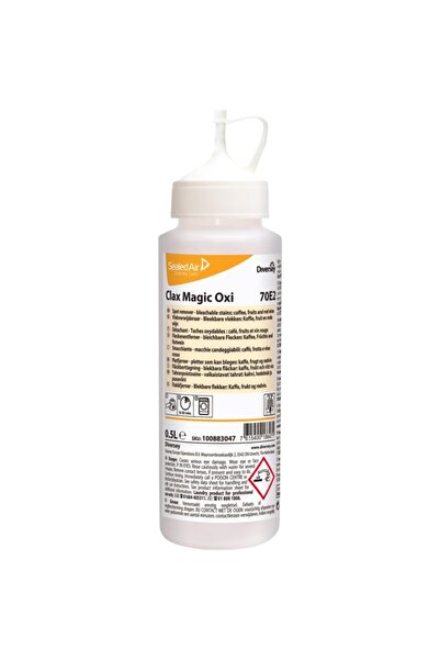 Diversey Clax Magic Oxi 70E2 Protein Bazlı Kahve Meyve ve Kırmızı Şarap Leke ...