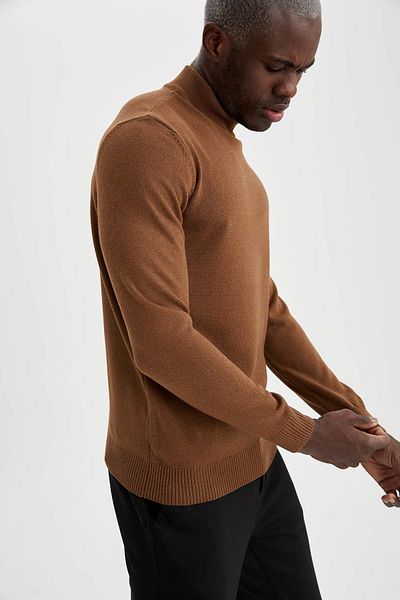 DeFacto Slim Fit Half Turtleneck Knitwear Sweater
