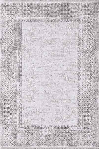Royal Halı Roma Xr00b Gri Beyaz Kahve Modern Salon Halısı Sss
