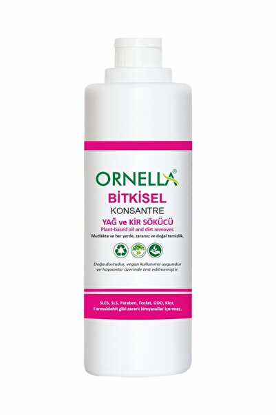 Bitkisel Yağ Ve Kir Sökücü,mutfak Temizleyici,asit Içermez,cildi Tahriş Etmez 750 ml