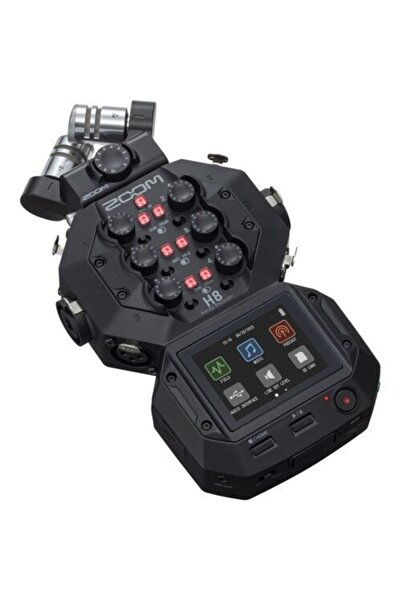 Zoom H8 Ses Kayıt Cihazı (siyah)