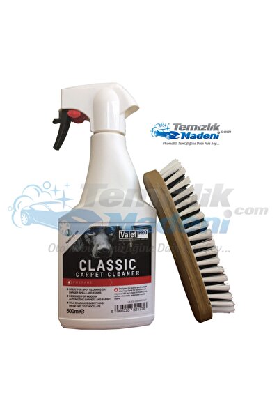Valet Pro Classic Carpet Cleaner - Koltuk Temizleme Seti