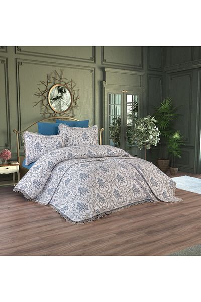 Çeyiz Bahçesi Cuvertură de pat Dilara 3 piese Dowry