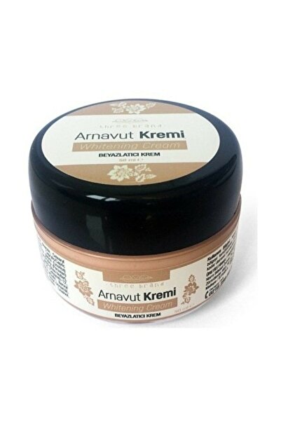 Three Brand Whitening Cream Arnavut Kremi 50ml Aklık Kremi 4 Adet