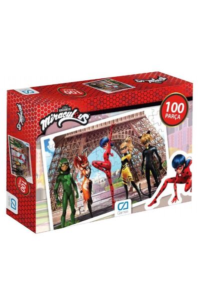 CA Games لغز الخنفساء المعجزة والقطة السوداء 100 قطعة Ca.5002