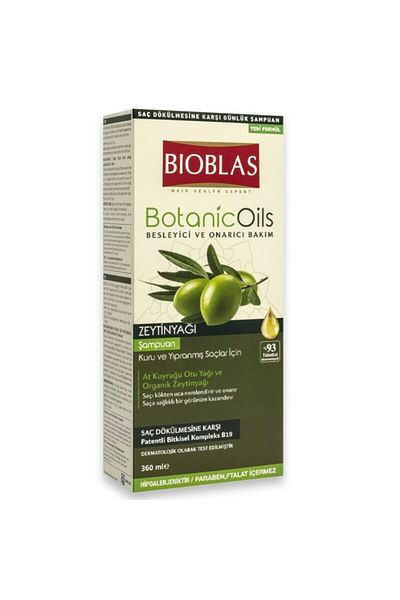 Bioblas Botanical Oils 360 Ml Hair Shampoo - Dry and Damaged