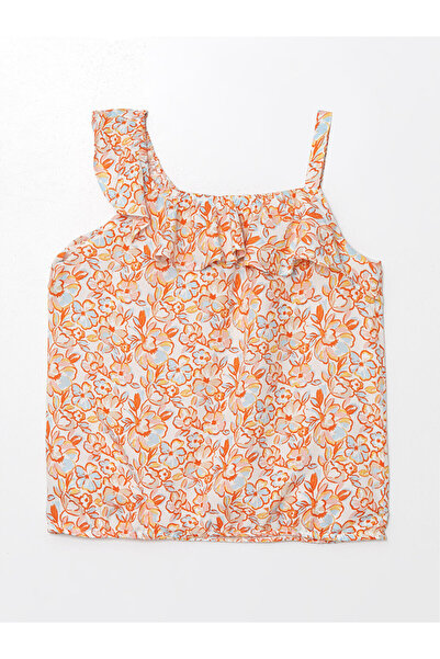 LC Waikiki Floral κοριτσίστικη μπλούζα Crop