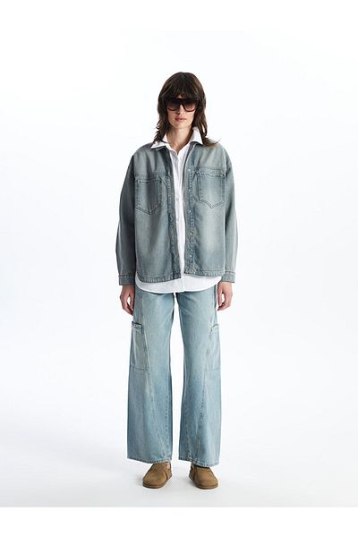 LC Waikiki Pantaloni cargo de damă cu picioare largi