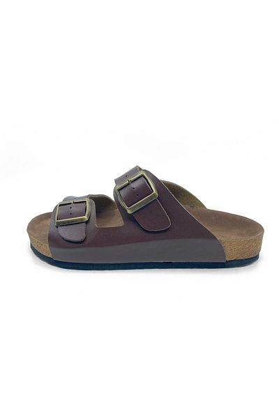 Slazenger Ανδρικές παντόφλες casual καφέ - SA11SK013