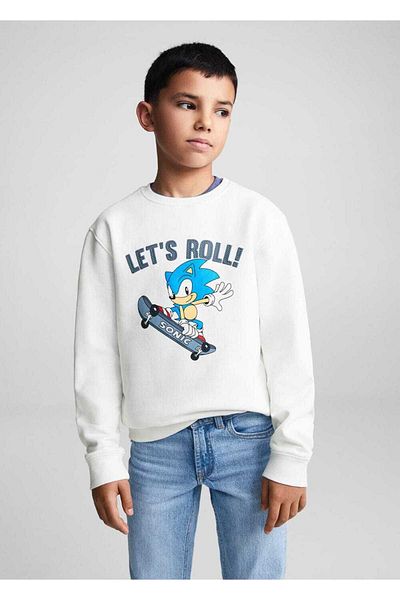 MANGO Kids Φούτερ Sonic