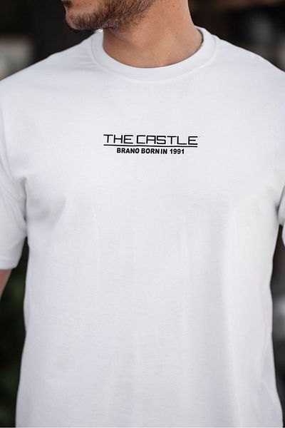 comstar Ανδρικό μπλουζάκι Oversize - The Castle Design
