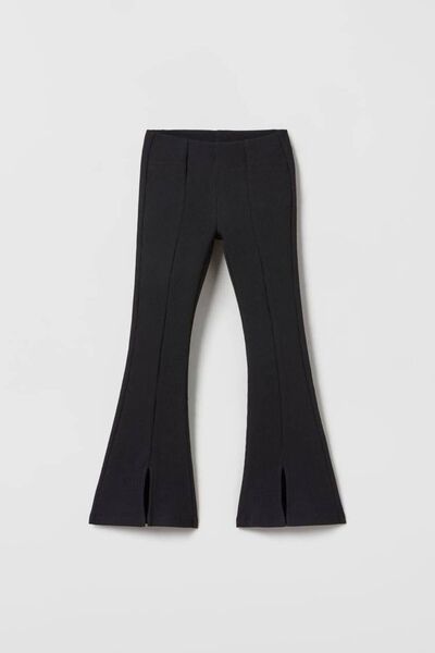 ayloş butik Kız İspanyol Paça Yırtmaçlı Pantolon