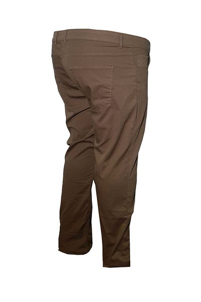 Lifeguard Ανδρικό παντελόνι Gabardine Plus Size - Καφέ, Lycra, Λεπτό Καλοκαίρι