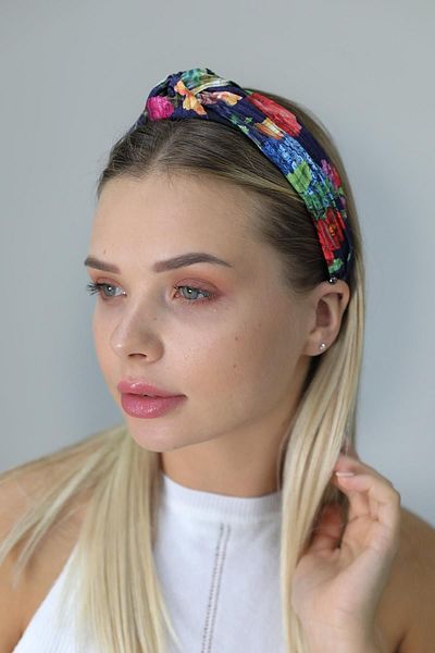Modex Multicolor Pleated Vintage Crown