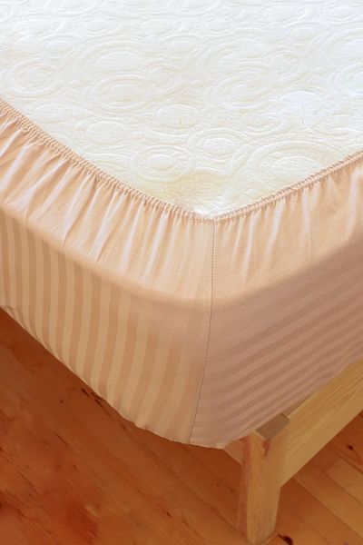 Tekstil Home Σετ σεντόνια προσωπικότητας Colorful Luxury Series Cotton Satin Cappicino Personality