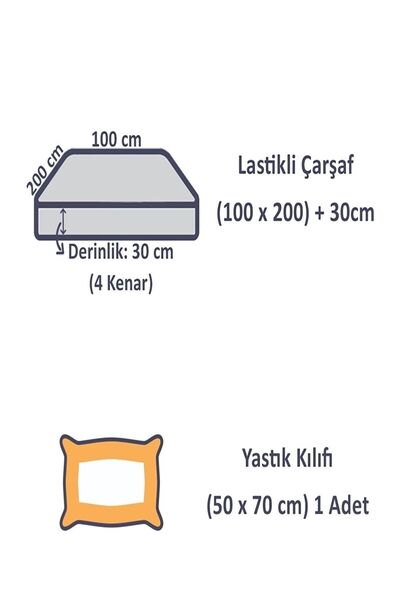 Tekstil Home Colorful Luxury Series Line Cotton Satin Cappicino Personality Bed Sheet Set