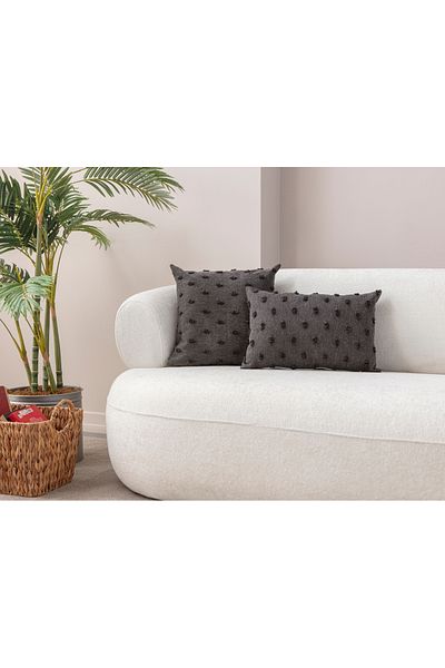 SWITA Μαξιλάρι από λινό πουά - 43x43 και 35x50
