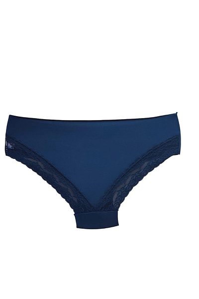 Miss Blue Moon Chiloți fără sudură din dantelă tăiați cu laser 3 buc - 3166