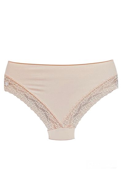 Miss Blue Moon Laser Cut Lace Seamless Panties 3-Piece - 3166